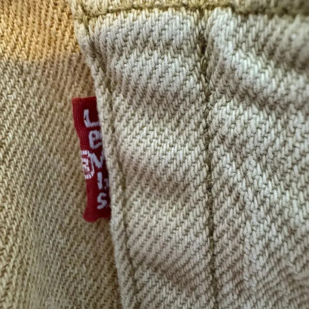Levi’s 501 Two Tone Jeans W36 L32 Color Block Straight Leg Denim